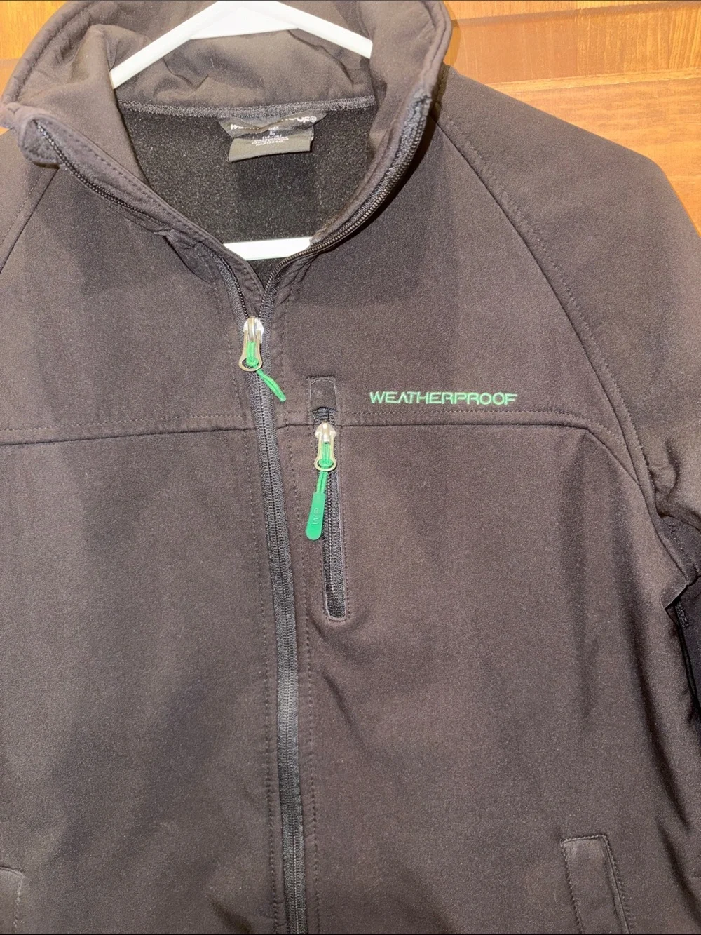 Weatherproof boys Black Performance Softshell Jacket Coat large 14 - 16